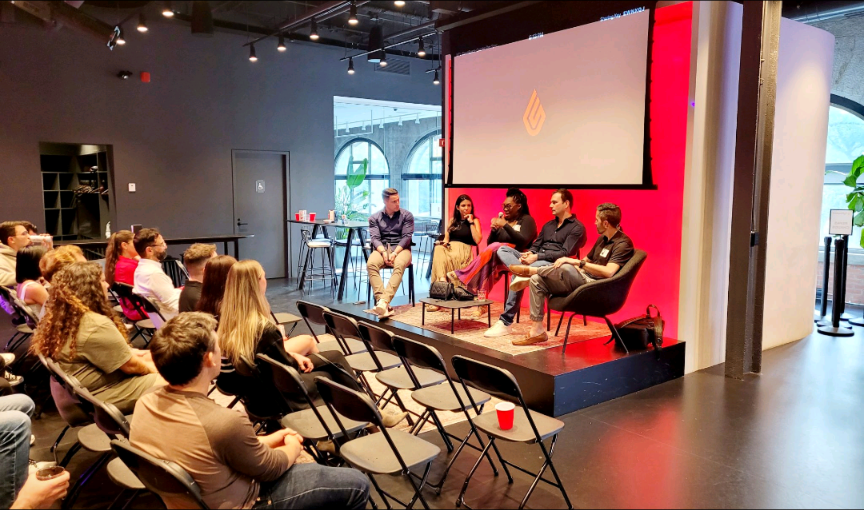 Ashley Stamps-Lafont moderating the GTM Operator Panel